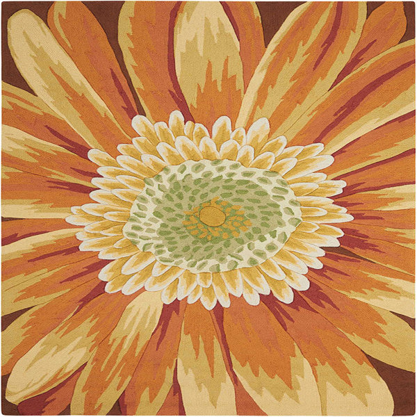 Red Barrel Studio® Caleyah Yellow Indoor/Outdoor Rug Wayfair